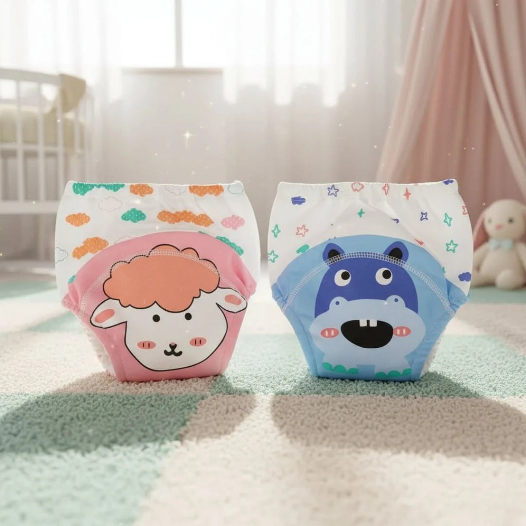 Cloth diaper adjustable snap buttons close-up