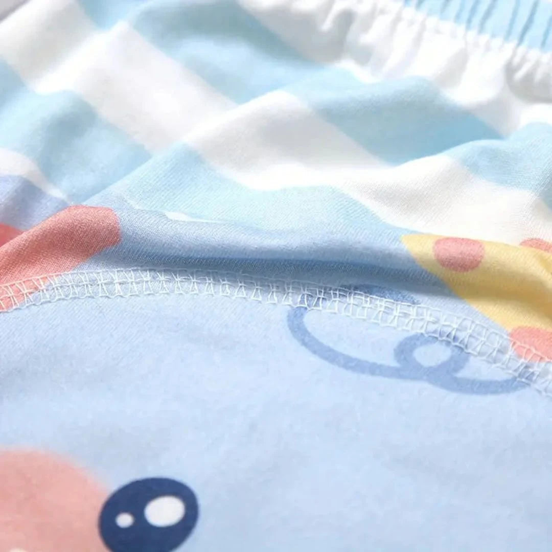 Reusable cloth diaper set with inserts
