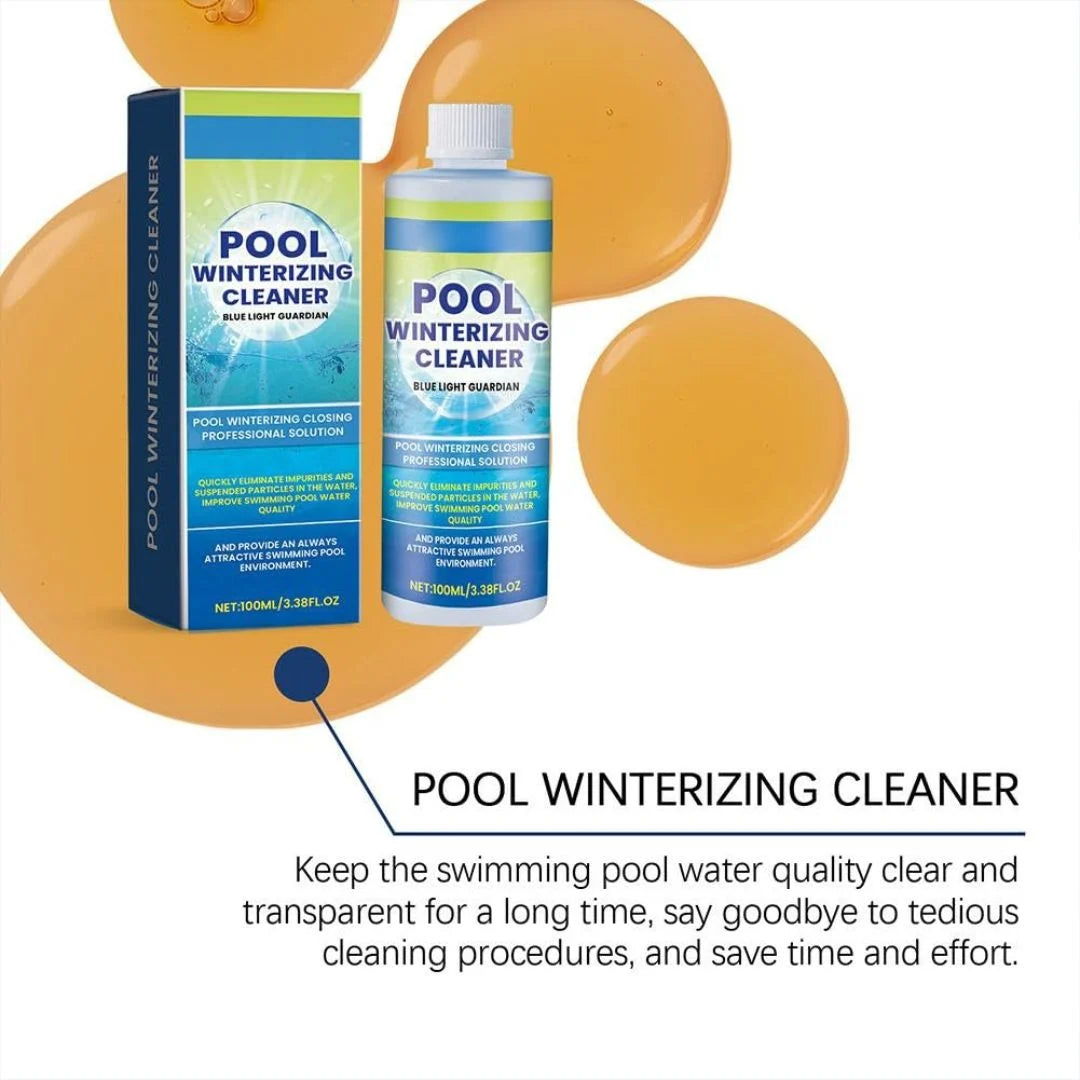 Pool cleaning fluid product packaging
